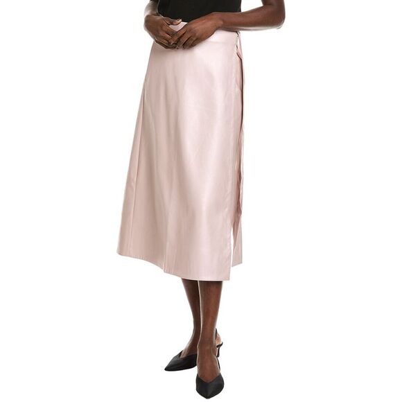 Toccin WomensBeatrice Wrap Skirt Purple